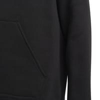 Detská mikina s kapucňou adidas Entrada 22, čierna, veľkosť 164, unisex bavlnená mikina pre chlapcov a dievčatá 6