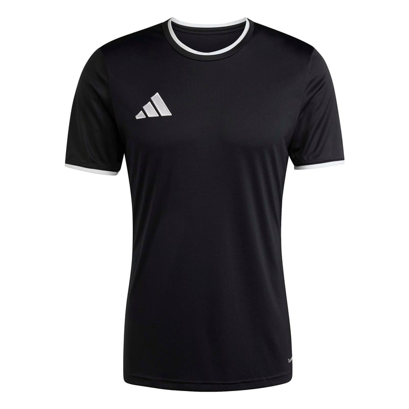 Pánsky futbalový dres adidas Entrada26 s krátkym rukávom – čierno-biely, veľkosť XXL Tall