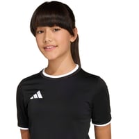 Detský futbalový dres adidas Entrada26 – čierno-biely, veľkosť 7-8 rokov, unisex detské športové tričko 3
