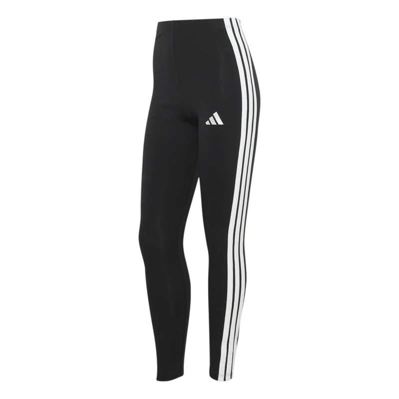 Dámske legíny adidas Essentials 3-Stripes – čierne/biele, veľkosť M