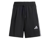 Dámske bavlnené šortky adidas Essentials 3-Stripes – čierna/biela, veľkosť L 1