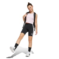 Detské cyklistické legíny adidas Essentials – čierna/biela, veľkosť 9 – 10 rokov – Elastické cyklistické legíny pre deti 6