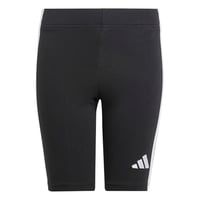 Detské cyklistické legíny adidas Essentials – čierna/biela, veľkosť 9 – 10 rokov – Elastické cyklistické legíny pre deti 1