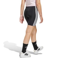 Detské cyklistické legíny adidas Essentials – čierna/biela, veľkosť 9 – 10 rokov – Elastické cyklistické legíny pre deti 2