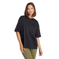 Dámske tričko Adidas Essentials Contemporary Logo Boyfriend – čierne, veľkosť XL 2