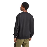 Pánska flísová mikina Adidas Essentials Feelcozy – čierna/biela – XL 2