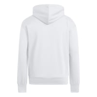Hanorac cu glugă pentru bărbați adidas Essentials Feelcozy Fleece - Alb/Negru, mărimea XS 4