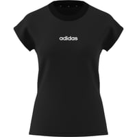 Dámske tričko adidas Essentials Linear Cotton – čierno-biele, veľkosť M 8