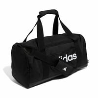 Unisex športová taška adidas Essentials Linear, čierno-biela, veľkosť S, cestovná taška na tréning 3