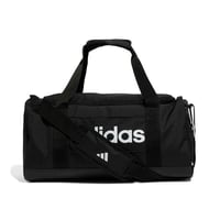 Unisex športová taška adidas Essentials Linear, čierno-biela, veľkosť S, cestovná taška na tréning 1