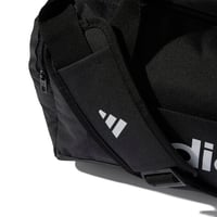 Geantă sport unisex adidas Essentials Linear – Negru/Alb, mărimea XS – Geantă de voiaj ușoară și stilată 4