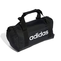 Geantă sport unisex adidas Essentials Linear – Negru/Alb, mărimea XS – Geantă de voiaj ușoară și stilată 3