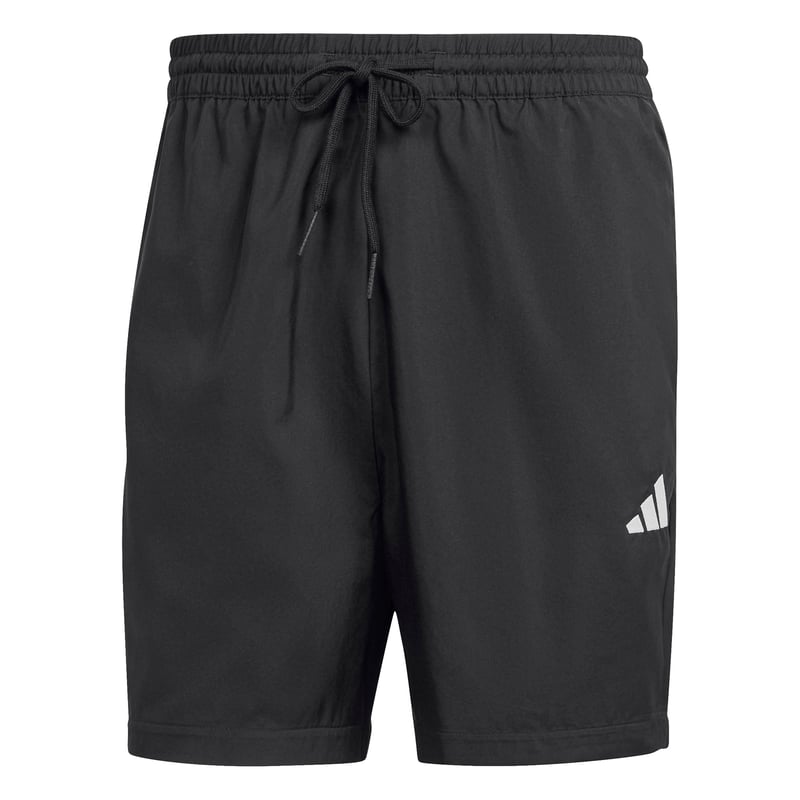 Pánske šortky adidas Essentials Small Logo Chelsea – čierna/biela, veľkosť XL