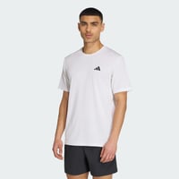 Pánske tréningové tričko adidas Train Essentials – biele/čierne, veľkosť S 9