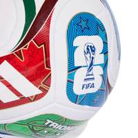 Futbalová lopta adidas FIFA World Cup 26 Trionda League – biela/modrá/červená, veľkosť 5 4