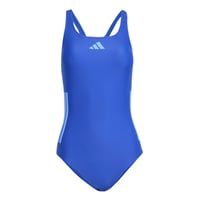 Dámske plavky adidas 3 Stripes C-Back - Semi Lucid Blue/Blue Fusion - veľkosť 40 1