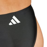 Dámske bikiny adidas 3 Stripes V-Back – čierna/biela, veľkosť 40 4