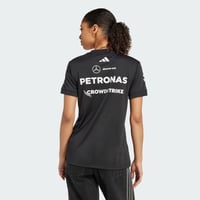 Tricou damă adidas Mercedes-AMG Petronas Formula One Team Driver - Negru/Alb, mărimea XXS 3