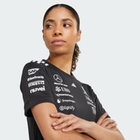 Tricou damă adidas Mercedes-AMG Petronas Formula One Team Driver - Negru/Alb, mărimea XXS 2