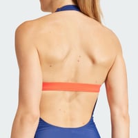 Costum de baie pentru femei adidas Sportswear Colorblock - Albastru închis/Roșu aprins, mărimea 38 4