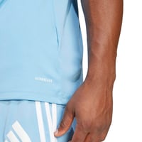 Tricou de fotbal pentru bărbați adidas Squadra 25 cu mânecă scurtă - Bleu/Alb, mărimea L 5