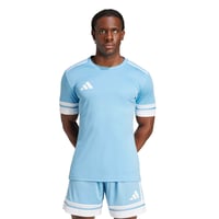 Tricou de fotbal pentru bărbați adidas Squadra 25 cu mânecă scurtă - Bleu/Alb, mărimea L 2