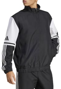 Hanorac de prezentare pentru bărbați adidas Squadra25 - negru/alb, mărimea M 3