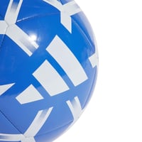 Minge de fotbal adidas Starlancer Club - Albastru/Alb, mărimea 4 - Minge de antrenament pentru agrement, unisex 4
