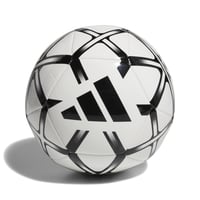 Futbalová lopta adidas Starlancer Club – biela/čierna, veľkosť 5, unisex lopta na voľný čas 2