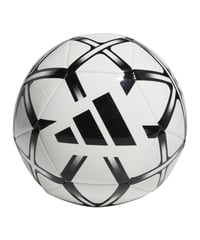 Futbalová lopta adidas Starlancer Club – biela/čierna, veľkosť 5, unisex lopta na voľný čas 3