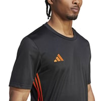 Pánsky futbalový dres adidas Tabela 23 - čierna/tímová oranžová, veľkosť XL - priedušný tréningový dres 4