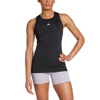 Dámske tréningové tielko adidas Techfit Racerback - čierne, veľkosť M - športový top bez rukávov 1