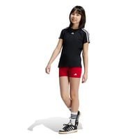 Detské kompresné šortky adidas Techfit – Team Power Red/Bright Red/White, veľkosť 14 – 15 rokov – krátke kompresné legíny 3