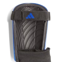 Juniorské chrániče holení adidas TIRO - kráľovská modrá/čierna, veľkosť M, unisex detské futbalové chrániče 4
