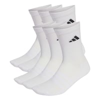 Șosete Unisex adidas Cushioned Crew, Pachet de 6 Perechi – Set de Șosete Căptușite pentru Bărbați și Femei 1