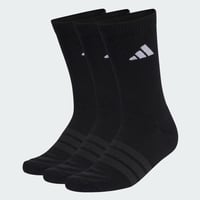 Șosete unisex adidas Cushioned Sportswear Crew, 3 perechi, negru/alb, mărimea 45-48 3