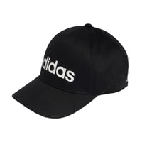 Șapcă de baseball unisex adidas Linear - Negru/Alb, mărime L-XL - Șapcă de baseball reglabilă tip snapback pentru bărbați și femei 1