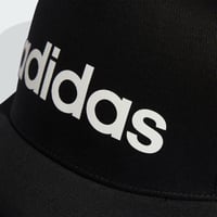 Șapcă de baseball unisex adidas Linear - Negru/Alb, mărime L-XL - Șapcă de baseball reglabilă tip snapback pentru bărbați și femei 3