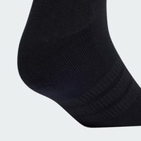 Unisex polstrované ponožky adidas Essentials Low Cut, 3 páry, čierne/biele, veľkosť 40-42 2