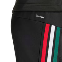 Pantaloni sport bărbătești tricotat adidas Workout Essentials All-Set 3-Stripes - Negru/Verde închis/Alb/Roșu - Mărimea M 5