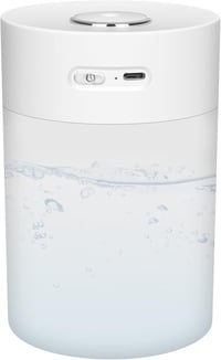 Adiwo 600ML hűtő párásító, csendes 30dB, éjszakai fény, 18 órás üzemidő, otthonhoz 1