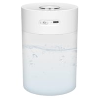 Adiwo mini ovlaživač zraka s noćnim svjetlom, 600 ml - bijeli 2