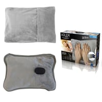 Sticlă cu apă caldă electrică Adler AD 7427 cu husă din fleece moale, 360 W, 15 minute pentru încălzire, 5 ore de căldură, max. 70°C, pentru dureri musculare 1
