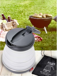 Adler AD1279 Összecsukható Elektromos Vízforraló 0,6L 750W BPA-Mentes Szilikon 5