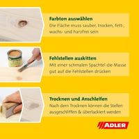 Adler Grilith Fa Kitöltő Fekete Bútor Javításhoz és Építéshez 4