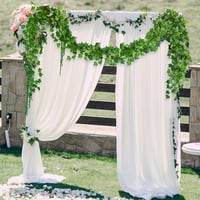 ADORAMOUR Set ghirlande cu iederă artificială, 48 bucăți, 210 cm, decor perete verde, interior-exterior 7