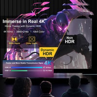 Adrenenjoyer HDMI 2.0 kábel 18 Gbps, 4K@60Hz HDR - 10 m 3