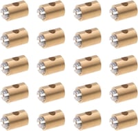 Adunsiaoto 20db Fékcable Nippel Csavar Szett Univerzális Kábel Végcsatlakozó 1