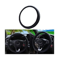 Adunsiaoto poťah na volant z mikrovláknovej PU kože – modrý 1