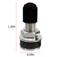 Adunsiaoto univerzalni gumeni ventil za auto i motocikl, tubeless - 4 kom. 2